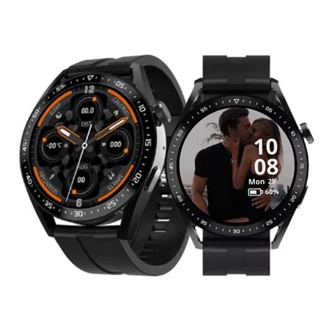 Rel Gio Inteligente Smartwatch Redondo Hw