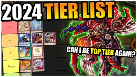 BEST DECKS FOR 2024 Ranked Tier List Yu Gi Oh Master Duel YouTube