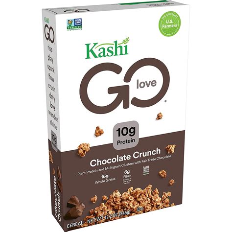 Kashi Golean Plant Protein And Multigrain Cereal Chocolate Crunch 12 2 Oz