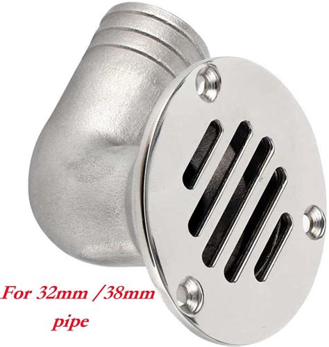 Buy Nrcandxrc Heavy Duty Boat Deck Drain 90 Degree Thru Hull Plumbing Fitting Hardware Marine