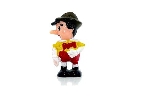 Berraschungsei Figur Von Pinocchio Alte Hartplastikfigur Aus Dem Ei