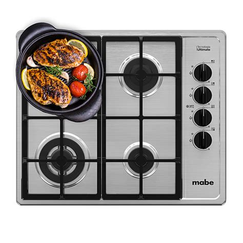 Cooktop A Gas Acero Inoxidable Mabe Sears Guatemala