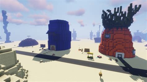 SpongeBob SquarePants Bikini Bottom 1 20 Early Development Minecraft Map