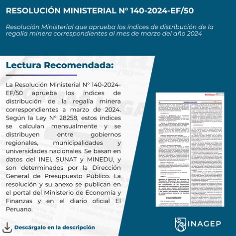 Resolución Ministerial que aprueba los índices de distribución de la