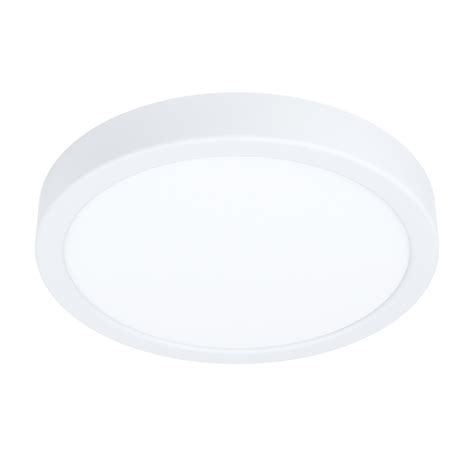 Plafonnier LED Fueva 5 blanc dimmable Ø 21 cm 3000 K 17 W EGLO