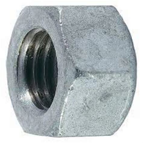 Ms Hexagonal Hot Dip Galvanized Nut Size M At Rs Kilogram In