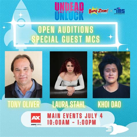 Khoi Dao 🔜 Anime Expo 2023 On Twitter I Will Be Mcing The Open