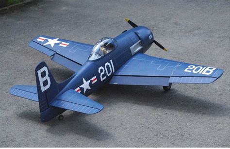 Vq Models Grumman F8f Bearcat Arf 2 05m Warbird Electric Or Gas Engine Models Buy Now At