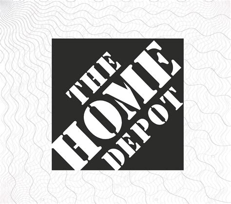 Home Depot Logo Svg Home Depot Logo Clipart Home Depot Logo Etsy