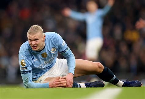 Pep Guardiola was worried when Erling Haaland went down injured