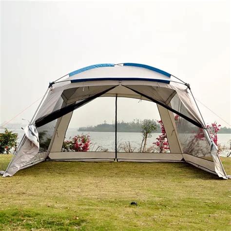 Carpa Tipo Gazebo Con Mosquitera En Forma De Acorde N Para Acampar De