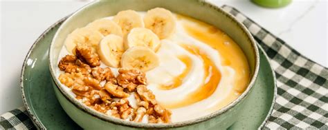 Banana Bread Probiotic Yogurt Bowl Recipe | Activia Canada