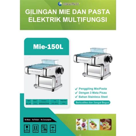 Jual Mesin Giling Mie Listrik Electric Noodle Maker Stainless Mie