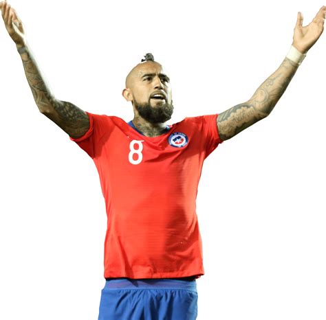 Arturo Vidal Chile Football Render Footyrenders