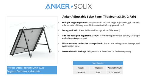 Anchor SOLIX: balcony power plant comes in two versions