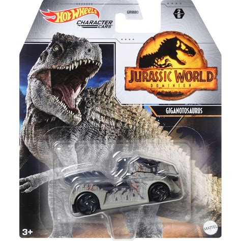 Coches De Personajes De Hot Wheels Jurassic World Dino Gigante