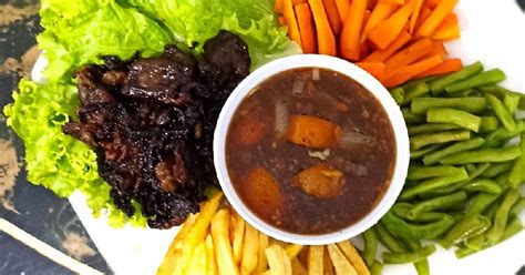 Resep Beef Steak Saus Teriyaki Lada Hitam Oleh Ibu Tina Cookpad