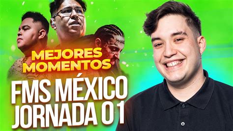 LA LIGA DE LAS BARRAS LO MEJOR DE FMS MÉXICO 2023 JORNADA 1