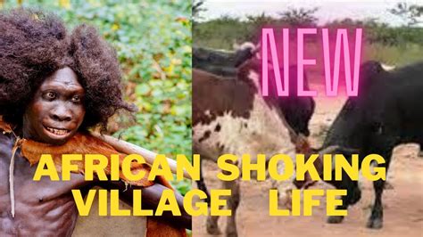 African Village Life Living In The Village Day Routine In The