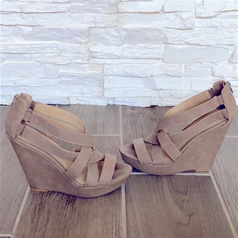 Chinese Laundry Shoes Nude Wedge Heels Poshmark