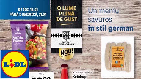 Lidl Saptamana Germana De Joi Ianuarie Catalog Lidl Ianuarie