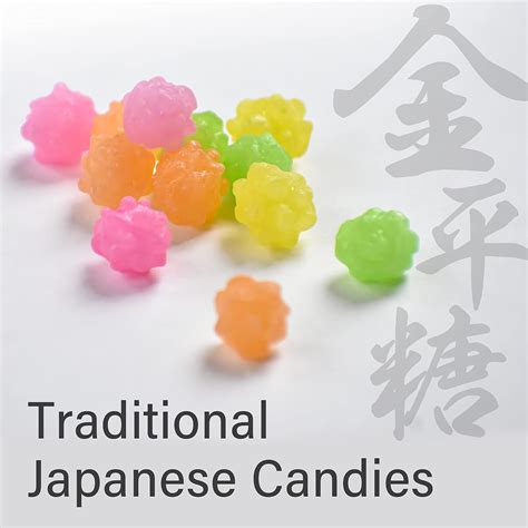 Konpeito Japanese Sugar Candy - Big bag 500g, - Yamasan Co., Ltd.