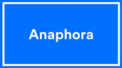 Newsela | What is anaphora?