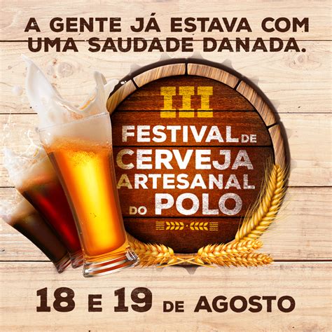 Polo Caruaru Promove Iii Festival De Cerveja Artesanal Bj