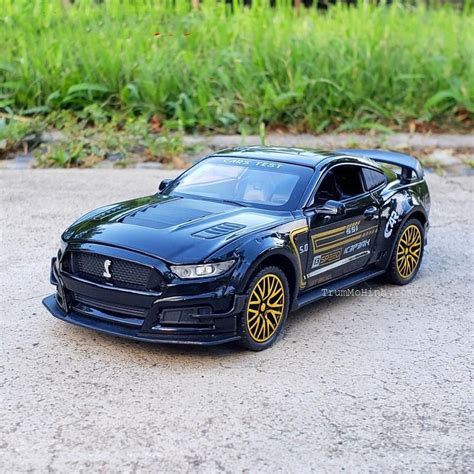 Mô Hình Xe Ford Shelby Gt500 132 Chezhi Màu đen Shelby Gt500 Ford Shelby Toy Car