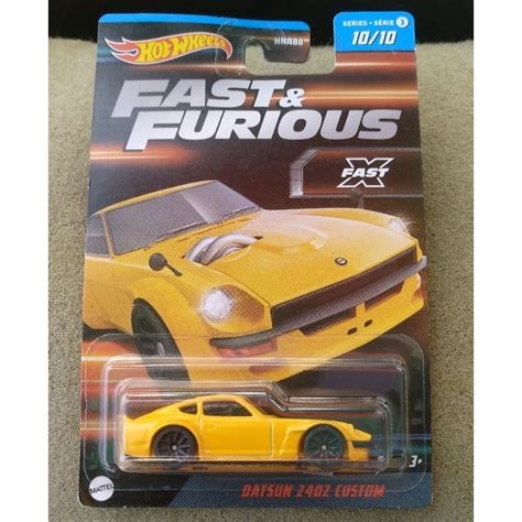 Jual Hot Wheels Fast Furious Series 3 Datsun 240z Custom Fast X Shopee Indonesia