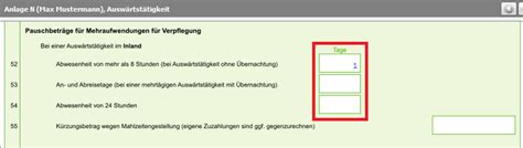 Nachweis Verpflegungsmehraufwand Formular Bescheinigung Zur Vorlage