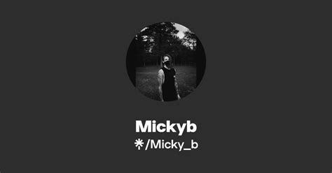 Mickyb Instagram Facebook Linktree