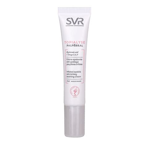 SVR Topialyse Crème Palpébrale 15ml Soin Apaisant Contour des Yeux