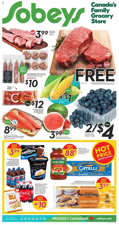 Sobeys On Flyer August To