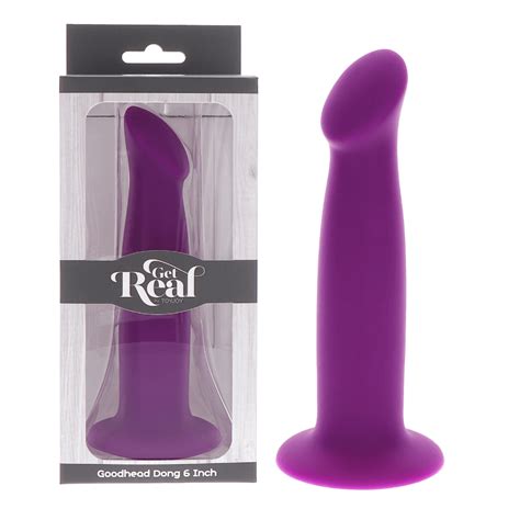 Dildo Ventosa Goodhead Dong Cm Roxo My Sex Shop