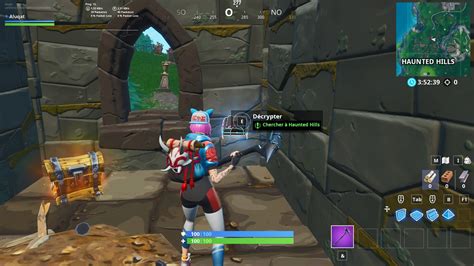 Fortnite Chercher à Haunted Hills puce 55 défis Décryptage Breakflip