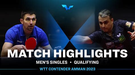 Amir Hossein Hodaei Vs Frane Kojic Ms Qual Wtt Contender Amman