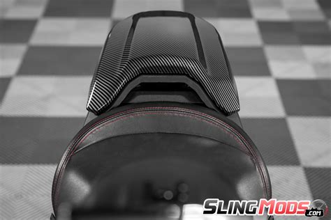 Carbon Fiber Pattern Mono Seat Cowl For The Can Am Ryker