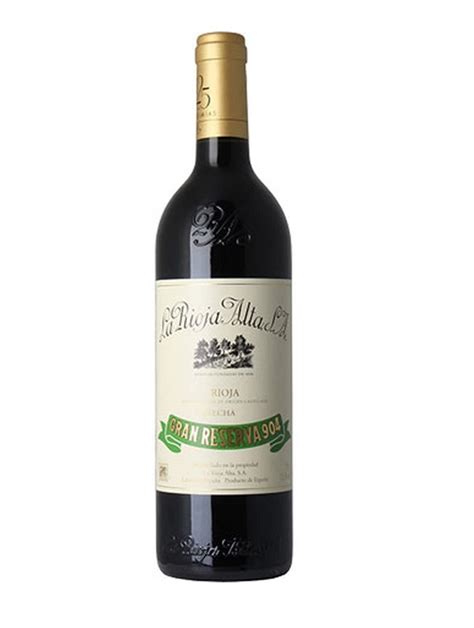 La Rioja Alta Sa Gran Reserva 904 Rioja