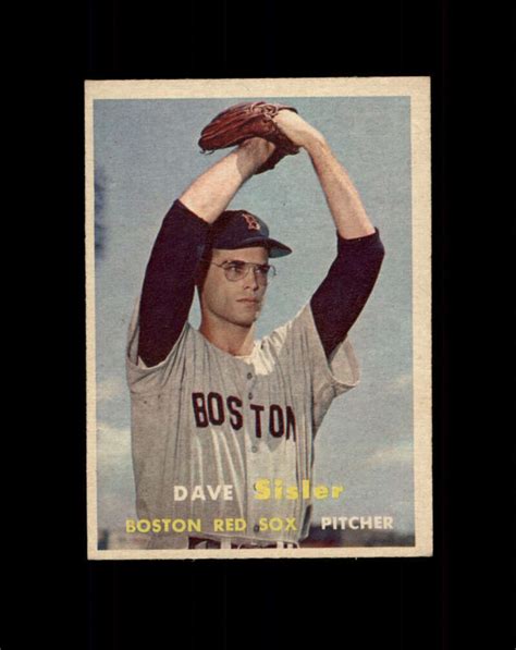 Topps Baseball Dave Sisler Rc Starx Ex Mt Cs Ebay