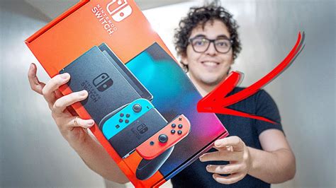 A Nintendo Me Mandou Uma CAIXA SECRETA Unboxing Do NINTENDO SWITCH