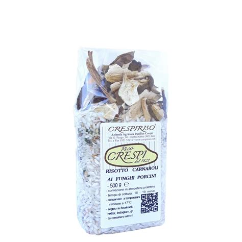 Risotto Pronto Ai Funghi Porcini Crespiriso 500g Shop Dal Contadino