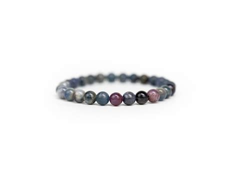 Ruby and Sapphire Bracelet - Crystal Auras