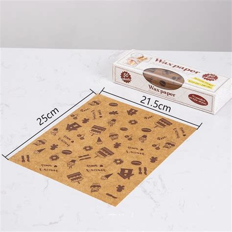 Jual Bakindo Food Wrapping Wax Paper Kertas Burger Nasi Baking