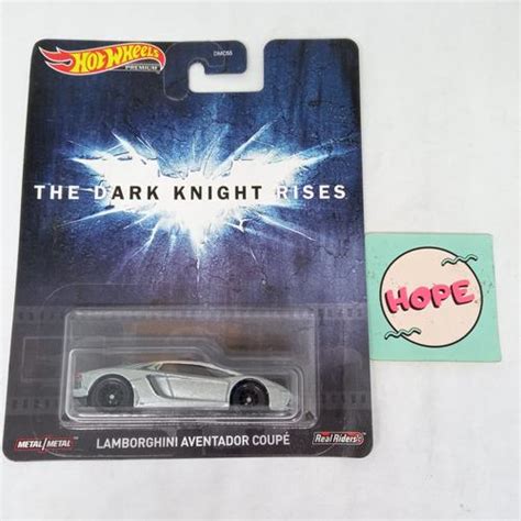 Jual Hot Wheels Premium The Dark Knight Rises Lamborghini Aventador Coupe Kab Bogor Hope
