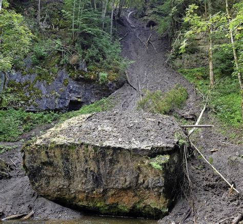 Erdrutsch In Der Wutachschlucht Wanderer M Ssen Umweg Laufen