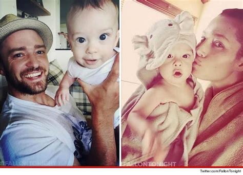 Justin Timberlake, Jessica Biel -- Meet Our Kid (PHOTOS)