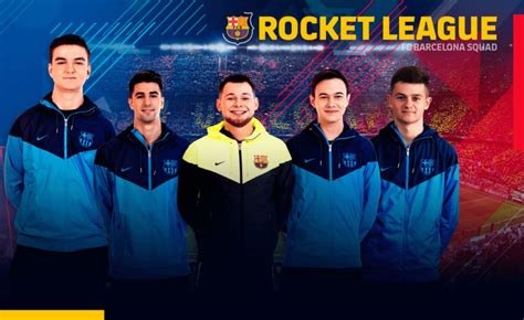 El FC Barcelona Anuncia Su Equipo De Rocket League Afianzando Su