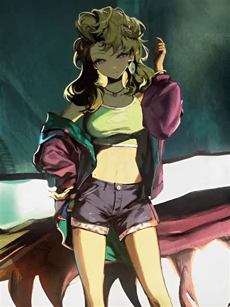 Blonney Jessica And Horropedia Official Art Reverse 1999 重返未来