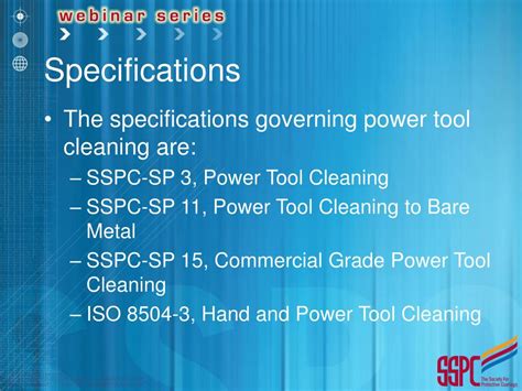 Ppt Steps To A More Effective Power Tool Cleaning Presented By Earl